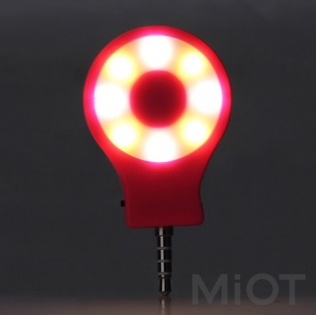 Спалах до смартфонів RK-07 LED Flash Pink